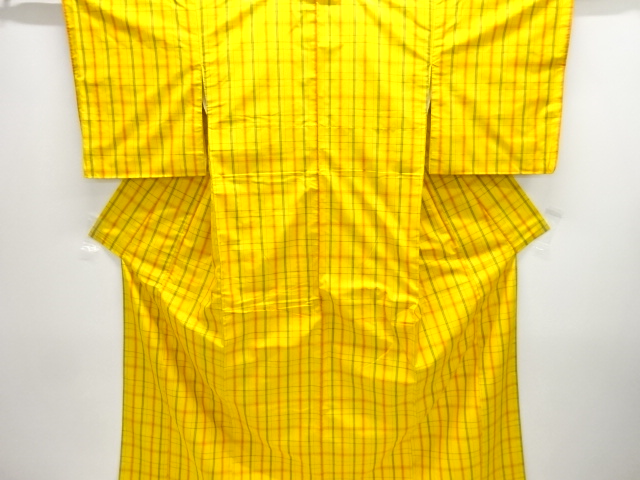 Japanese Kimono / Tsumugi Omeshi Silk